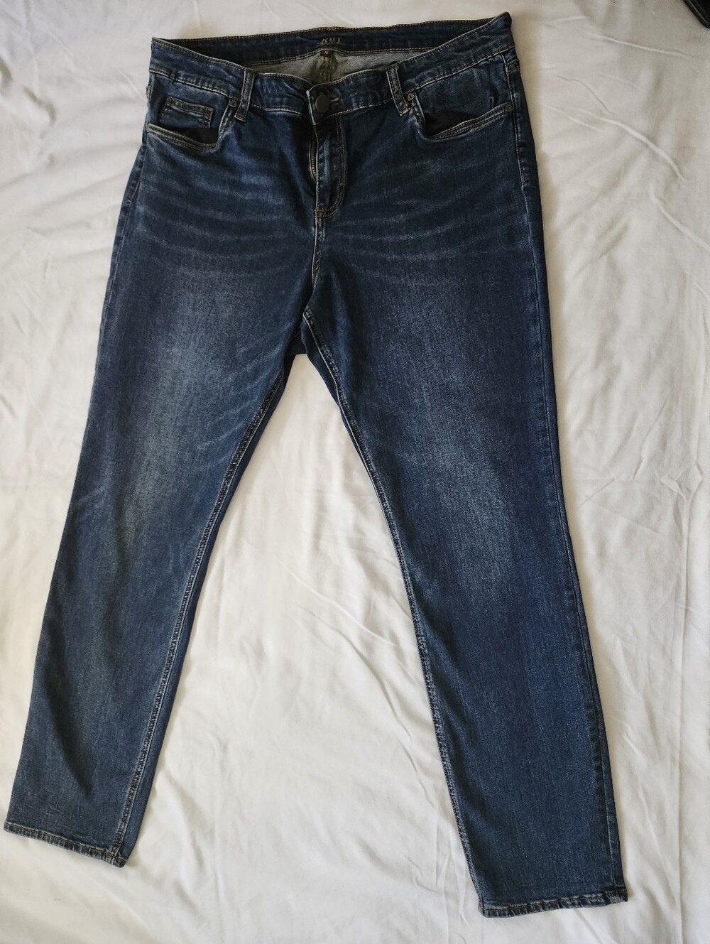 Kut from the Kloth Slim Fit Dark Blue Jeans